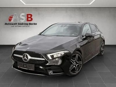 Second-hand Mercedes A180 AMG line 136 CP (100 kW) 2019 Negru Berlinǎ