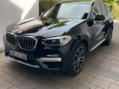 Brugt BMW X3 xLine 251 HK (184 kW) 2019 Sort SUV