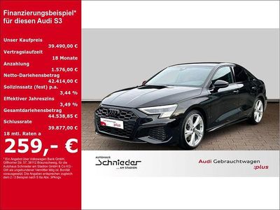 Schwarz Gebraucht 2024 Audi S3 Sport Limousine | 39.490 € (Fairer Preis)