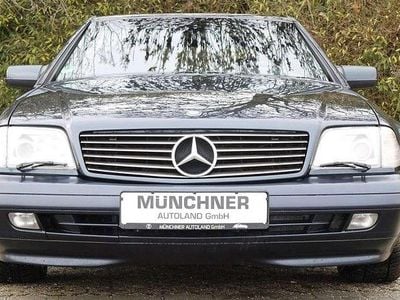 Usata Mercedes SL500 320 CV (235 kW) 1997 Blu Cabrio