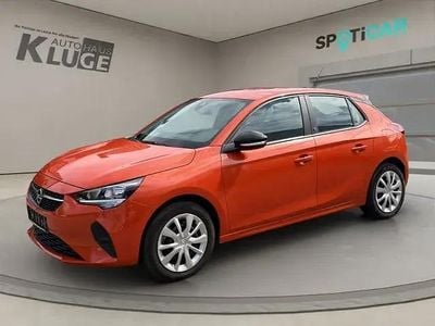 Usata Opel Corsa-e Edition 100 kW (136 CV) 2022 Arancione Utilitaria