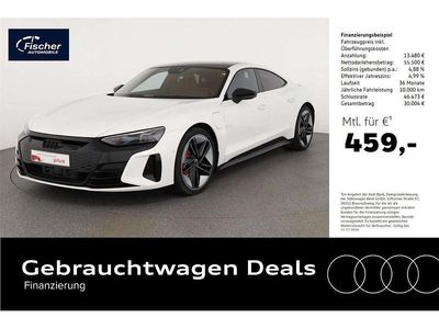 Weiss Gebraucht 2022 Audi e-tron GT quattro Sport Limousine | 68.980 €