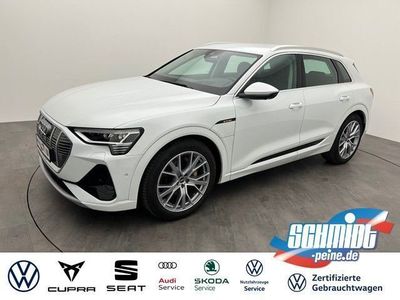 Używany Audi e-tron S-Line 300 kW (408 KM) 2020 Biały SUV