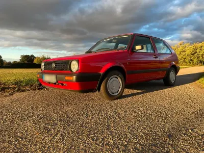 Gebraucht VW Golf III 54 PS (39 kW) 1992 Rot Kleinwagen