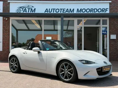 Gebraucht Mazda MX5 Sports-Line 160 PS (117 kW) 2016 Weiß Cabrio