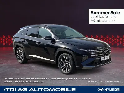 Gebraucht Hyundai Tucson Prime 160 PS (117 kW) 2026 Abyss black / met SUV