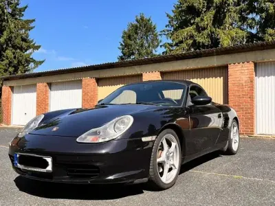 Gebraucht Porsche Boxster 228 PS (167 kW) 2004 Schwarz Cabrio