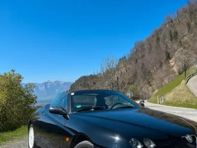 Gebraucht Alfa Romeo Spider 150 PS (110 kW) 2002 Schwarz Cabrio