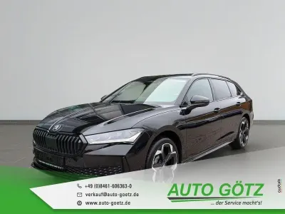 Neu Skoda Superb SportLine 193 PS (141 kW) 2026 Schwarz Kombi