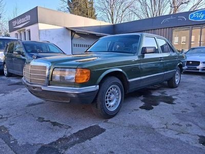 Brugt Mercedes 280 SE 185 HK (136 kW) 1984 Grøn Sedan