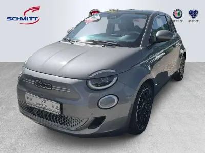Gebraucht Fiat 500e La Prima 86 kW (118 PS) 2022 Mineral grau Kleinwagen