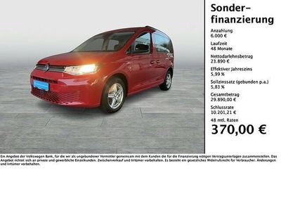 Gebraucht VW Caddy Life 114 PS (83 kW) 2021 Rot Van / Kleinbus