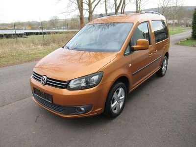 Usata VW Caddy Team 102 CV (75 kW) 2015 Arancione Monovolume