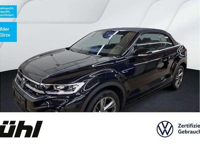 Second-hand VW T-Roc Cabriolet R-line 150 CP (110 kW) 2025 Negru Cabrio