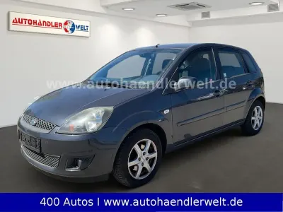 Brugt Ford Fiesta Ambiente 80 HK (58 kW) 2008 Grå Hatchback