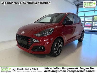 Neu Hyundai i10 N Line 90 PS (66 kW) 2025 Dragon red pearl Kleinwagen
