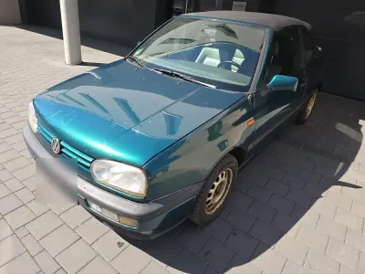 Gebraucht VW Golf Cabriolet 1995 Grün Cabrio