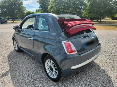 Usata Fiat 500 69 CV (50 kW) 2010 Grigio Cabrio