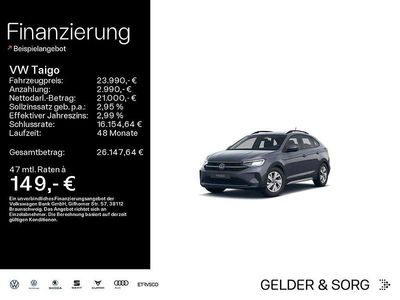 Gebraucht VW Taigo Life 116 PS (85 kW) 2025 Grau SUV