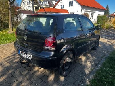 Gebraucht VW Polo Comfortline 69 PS (50 kW) 2008 Schwarz Kleinwagen