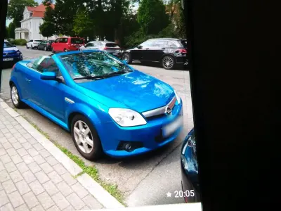 Gebraucht Opel Tigra 90 PS (66 kW) 2005 Blau Cabrio