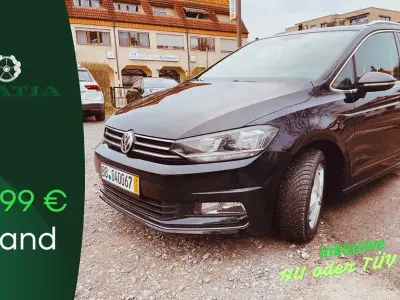 Gebraucht VW Touran Highline 150 PS (110 kW) 2017 Schwarz Van / Kleinbus