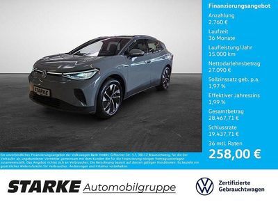 Gebraucht VW ID.4 Pro Performance 150 kW (204 PS) 2022 Grau (mondsteingrau) SUV