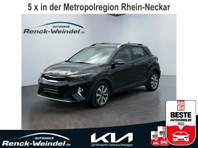 Gebraucht Kia Stonic Vision 101 PS (74 kW) 2023 Abp) auroraschwarz met. (schwarz SUV