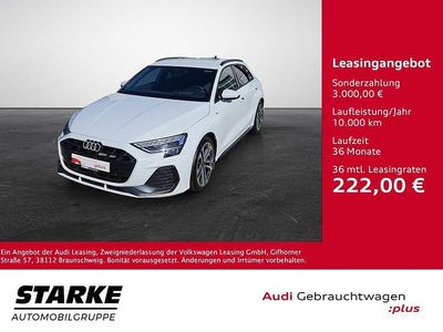 Gletscherweiß metallic Gebraucht 2025 Audi A3 S-Line Limousine | 35.890 € (Guter Preis)