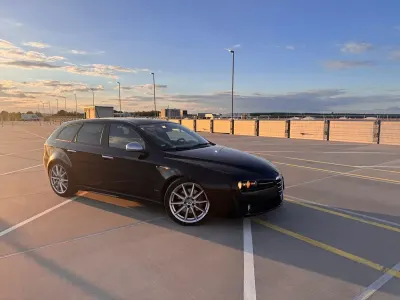 Gebraucht Alfa Romeo 159 Ti 150 PS (110 kW) 2008 Schwarz Kombi