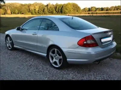 Gebraucht Mercedes CLK200 AMG 163 PS (119 kW) 2006 Silber Coupé