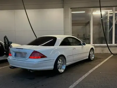 Gebraucht Mercedes CL500 306 PS (225 kW) 2003 Weiß Coupé