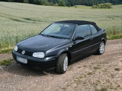 Gebraucht VW Golf 101 PS (74 kW) 1999 Schwarz Cabrio