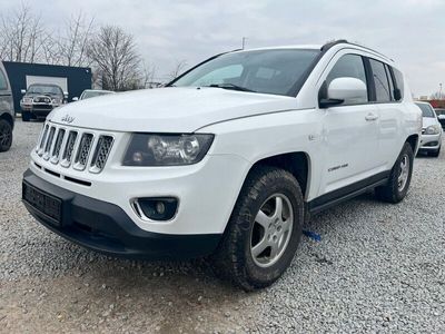 gebraucht Jeep Compass Diesel 4x4 Navi Leder Klima 8*Alu R-Cam