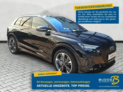 Neu Audi Q4 e-tron S-Line 210 kW (286 PS) 2026 Mythosschwarz metallic SUV