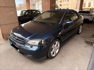 Gebraucht Opel Astra Cabriolet 125 PS (91 kW) 2001 Blau Cabrio