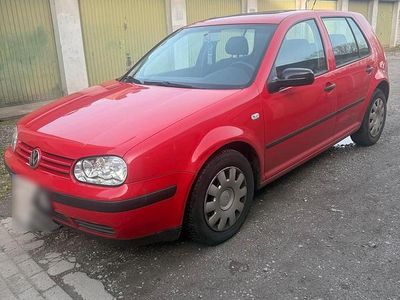 Gebraucht VW Golf IV 2003 Rot Kleinwagen