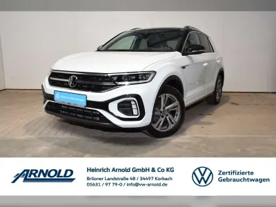 Gebraucht VW T-Roc Cabriolet R-line 150 PS (110 kW) 2025 Pure white / schwarz SUV