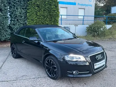 Gebraucht Audi A3 Cabriolet 125 PS (91 kW) 2013 Schwarz Cabrio