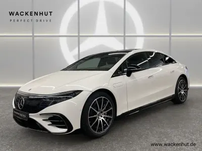 Gebraucht Mercedes EQS580 AMG 384 kW (523 PS) 2022 Weiss Limousine