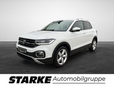 Gebraucht VW T-Cross Style 150 PS (110 kW) 2021 Schwarz (deep black perleffekt) SUV