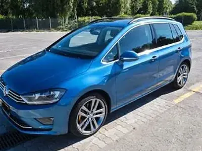 Gebraucht VW Golf Sportsvan Highline 150 PS (110 kW) 2016 Blau Van / Kleinbus