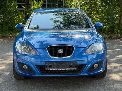 Gebraucht Seat Leon Stylance 102 PS (75 kW) 2010 Blau Kleinwagen