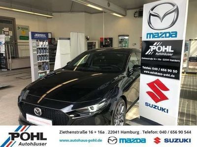 Gebraucht Mazda 3 Selection 122 PS (89 kW) 2020 Schwarz Limousine