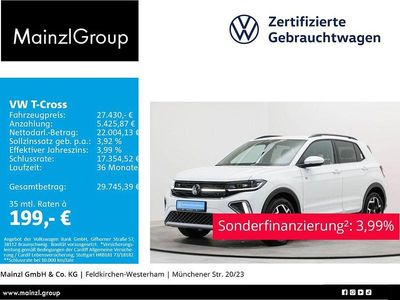 Weiß Gebraucht 2025 VW T-Cross R-line SUV | 27.430 € (Fairer Preis)