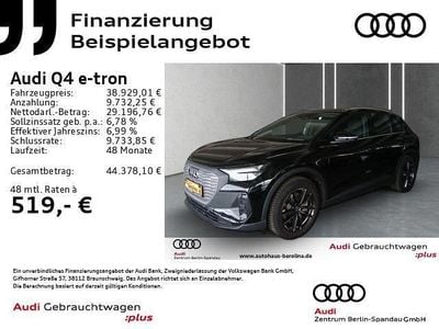 Gebraucht Audi Q4 e-tron Sport 210 kW (286 PS) 2024 Schwarz SUV