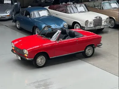 Gebraucht Peugeot 204 53 PS (38 kW) 1968 Rot Cabrio