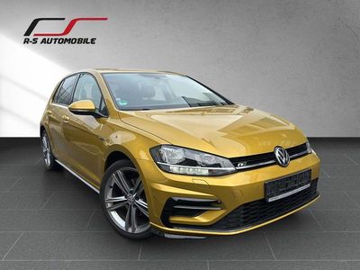 Brugt VW Golf VII R-line 125 HK (91 kW) 2018 Gul Sedan