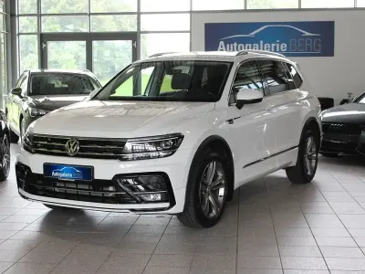 Gebraucht VW Tiguan Allspace Highline 190 PS (139 kW) 2020 Weiß SUV