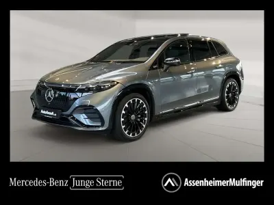 Gebraucht Mercedes EQS450+ AMG 264 kW (360 PS) 2024 Metalliclack selenitgrau SUV
